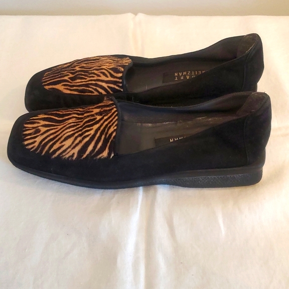 Stuart Weitzman Suede Loafers - Picture 2 of 9